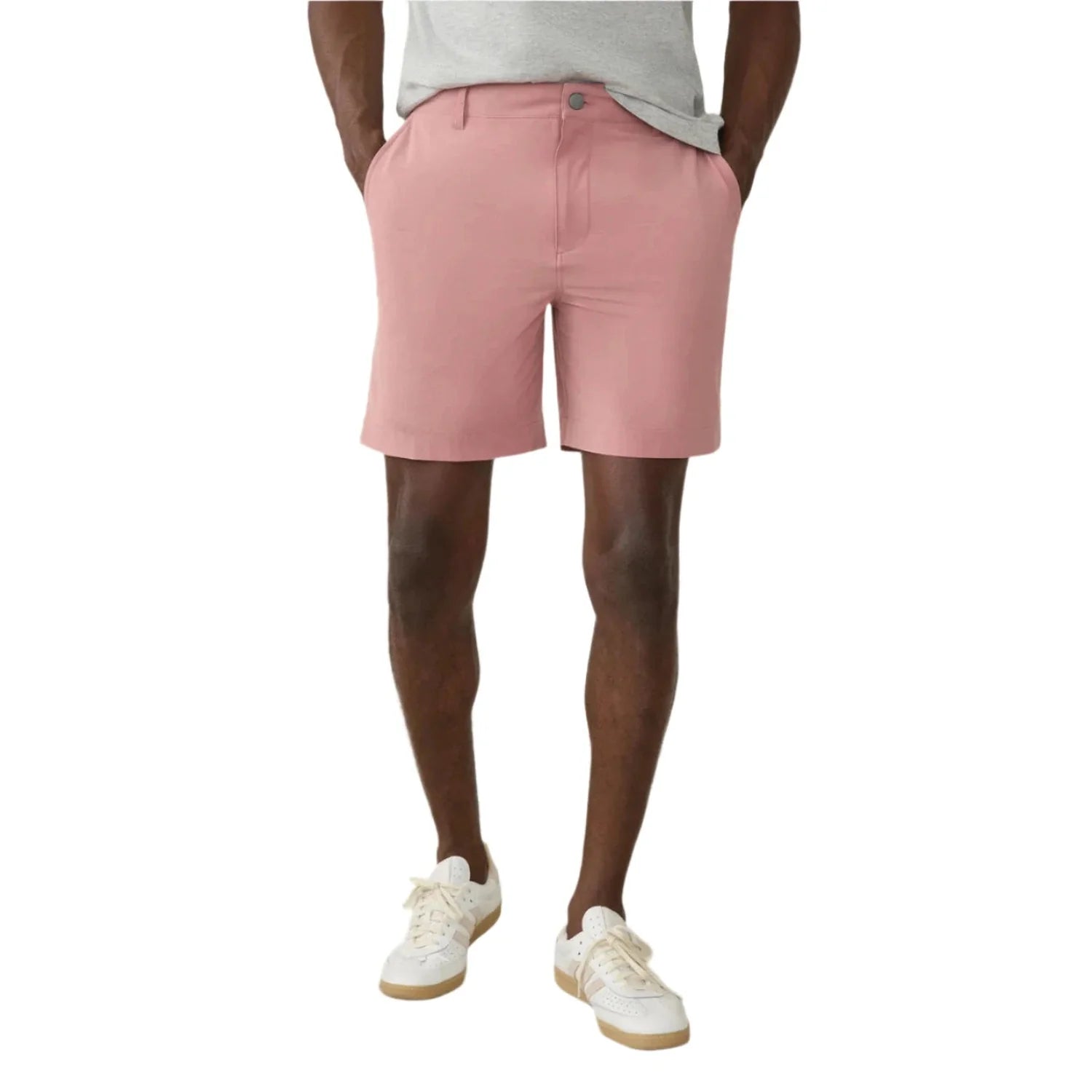 Faherty 01. MENS APPAREL - MENS SHORTS - MENS SHORTS CASUAL Men's 7" All Day Short 2.0 ROD ROSE RED