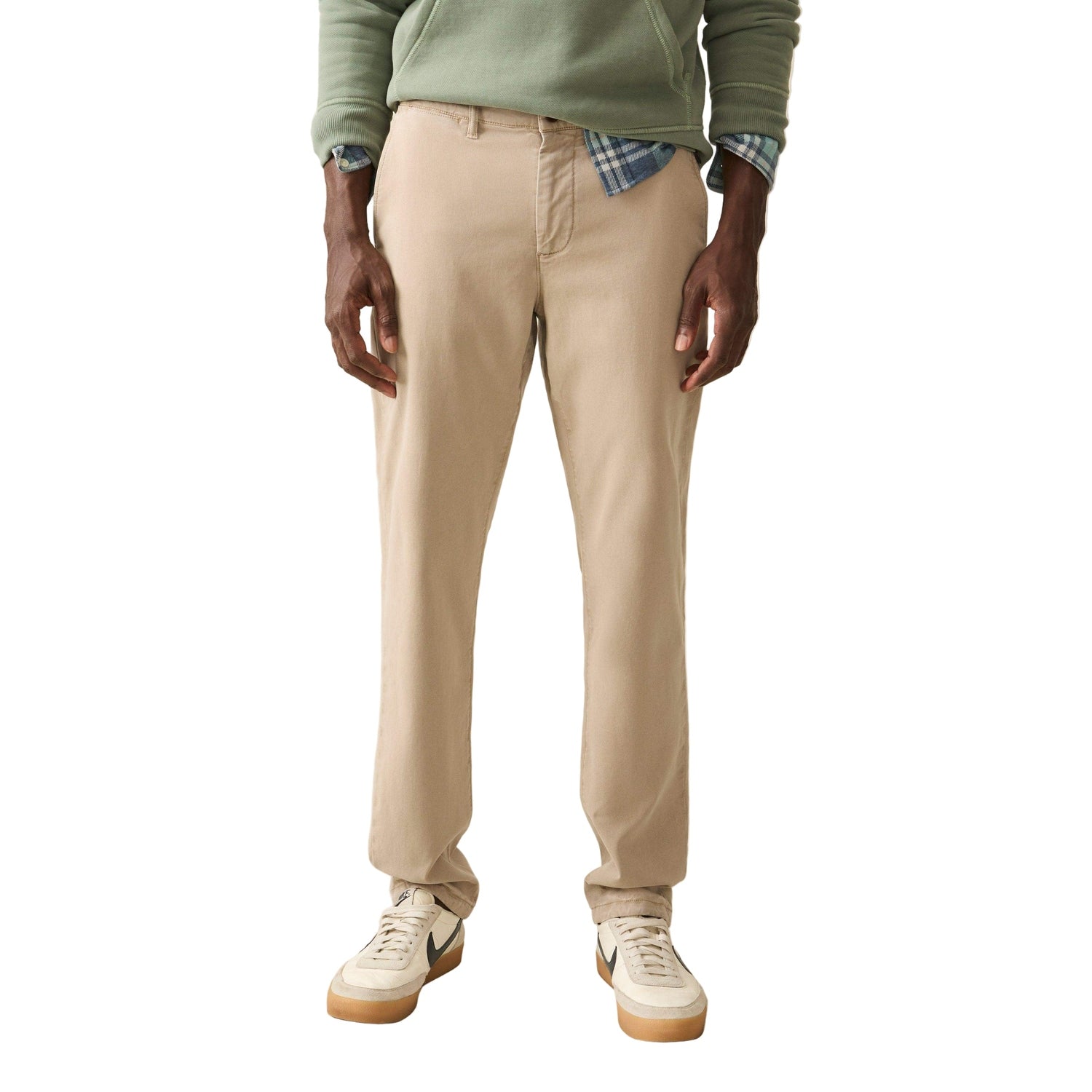 Faherty 01. MENS APPAREL - MENS PANTS - MENS PANTS CASUAL Men's Coastline Chino UKH UTILITY KHAKI