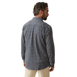 Faherty 01. MENS APPAREL - MENS LS SHIRTS - MENS LS BUTTON UP Men's Coastline Knit Shirt CYT CLAY TWILIGHT PLAID
