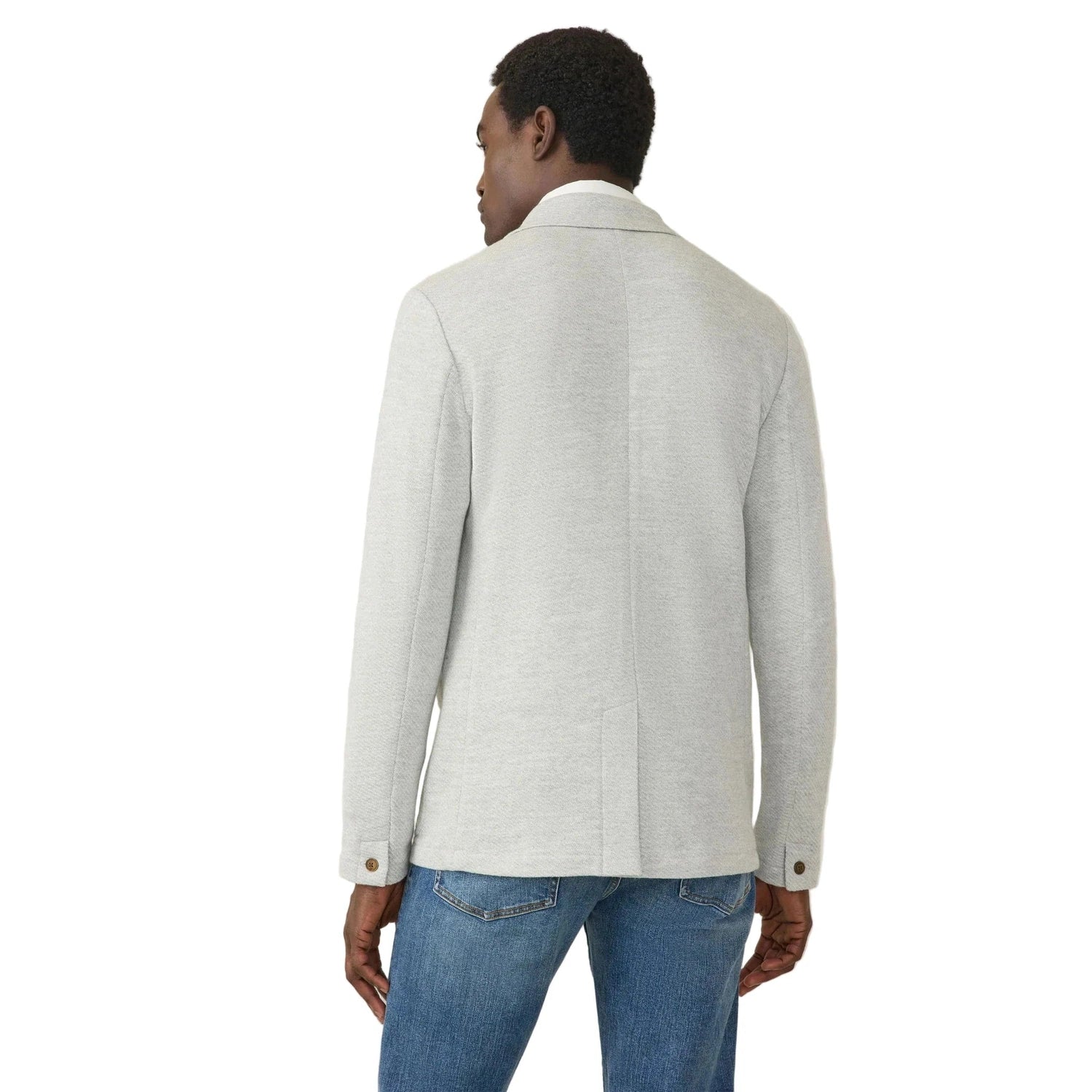 Faherty 01. MENS APPAREL - MENS JACKETS - MENS JACKETS CASUAL Men's Inlet Knit Blazer HEG HEATHER GREY