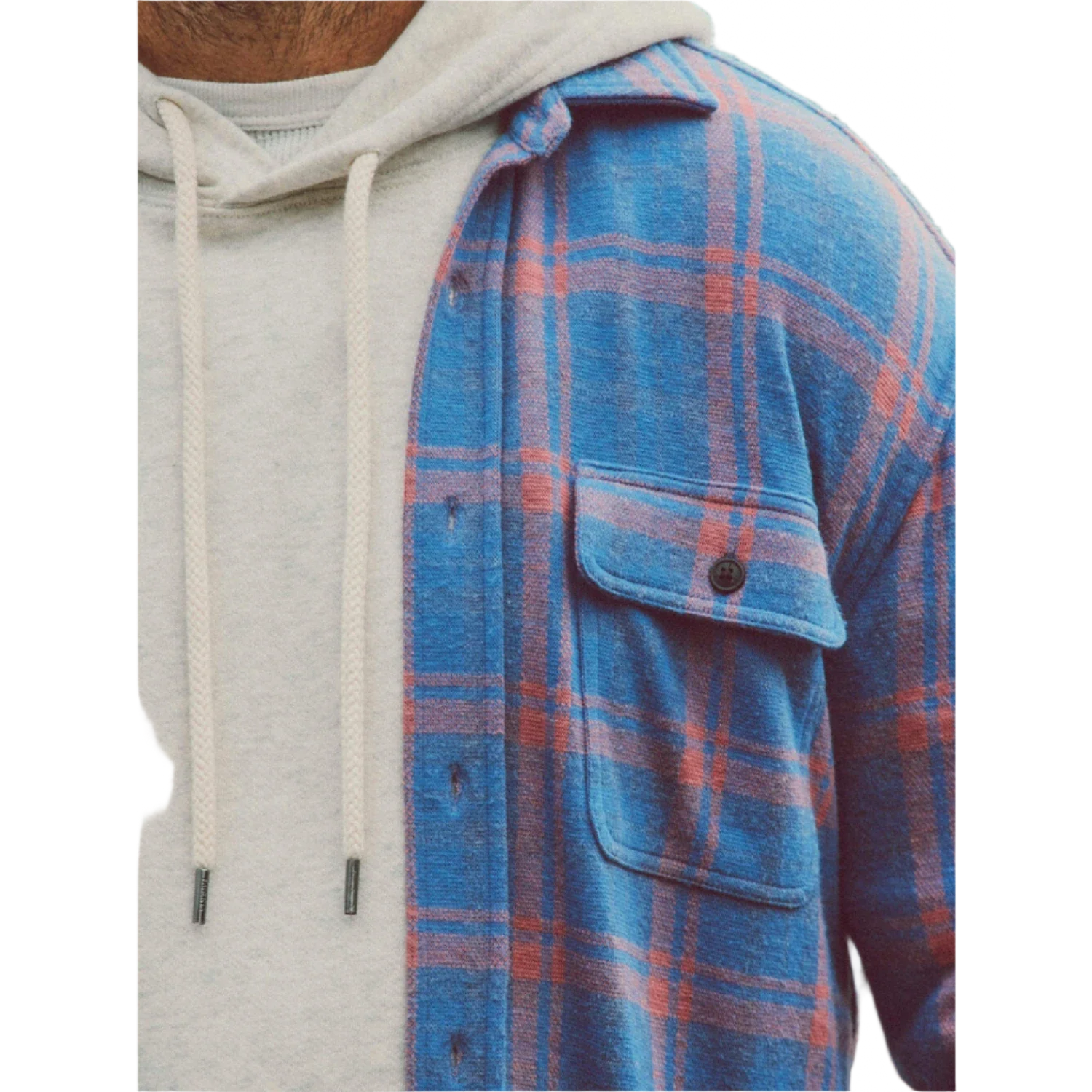 Faherty 01. MENS APPAREL - MENS LS SHIRTS - MENS LS BUTTON UP Men's Legend Sweater Shirt TMV TWILIGHT MAUVE PLAID