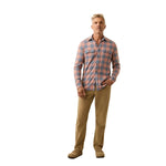 Faherty 01. MENS APPAREL - MENS LS SHIRTS - MENS LS BUTTON UP Men's Legend Sweater Shirt CYB CLAY RIVER BUFFALO