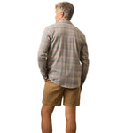 Faherty 01. MENS APPAREL - MENS LS SHIRTS - MENS LS BUTTON UP Men's Legend Sweater Shirt FEP FOREST ROSE PLAID