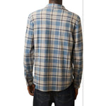 Faherty 01. MENS APPAREL - MENS LS SHIRTS - MENS LS BUTTON UP Men's Legend Sweater Shirt OVD OVERCAST OCEAN PLAID