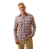 Faherty 01. MENS APPAREL - MENS LS SHIRTS - MENS LS BUTTON UP Men's Legend Sweater Shirt CYB CLAY RIVER BUFFALO