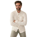 Faherty 01. MENS APPAREL - MENS LS SHIRTS - MENS LS BUTTON UP Men's Legend Sweater Shirt OFW OFF WHITE