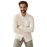 Faherty 01. MENS APPAREL - MENS LS SHIRTS - MENS LS BUTTON UP Men's Legend Sweater Shirt OFW OFF WHITE