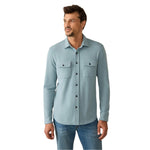 Faherty 01. MENS APPAREL - MENS LS SHIRTS - MENS LS BUTTON UP Men's Legend Sweater Shirt OGT OCEAN GLASS TWILL