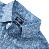 Faherty 01. MENS APPAREL - MENS SS SHIRTS - MENS SS POLO Men's Short Sleeve Movement Shirt HZB HORIZON BLOOM