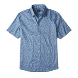 Faherty 01. MENS APPAREL - MENS SS SHIRTS - MENS SS POLO Men's Short Sleeve Movement Shirt HZB HORIZON BLOOM