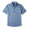 Faherty 01. MENS APPAREL - MENS SS SHIRTS - MENS SS POLO Men's Short Sleeve Movement Shirt HZB HORIZON BLOOM