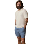Men’s Short Sleeve Sunwashed Sweater Shirt Faherty - WHS