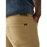 Faherty 01. MENS APPAREL - MENS PANTS - MENS PANTS CASUAL Men's Stretch Terry 5-Pocket Pant DKA DESERT KHAKI