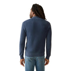 Men’s Sunwashed Quarter Zip Sweater Faherty