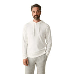 Faherty 01. MENS APPAREL - MENS LS SHIRTS - MENS LS HOODY Men's Sunwashed Slub Hoodie WHT WHITE