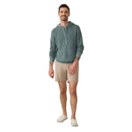 Faherty 01. MENS APPAREL - MENS HOODIES|SWEATERS - MENS PO HOODY Men's Sunwashed Sweater Hoodie MOV MOUNTAIN OLIVE