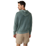 Faherty 01. MENS APPAREL - MENS HOODIES|SWEATERS - MENS PO HOODY Men's Sunwashed Sweater Hoodie MOV MOUNTAIN OLIVE