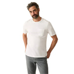 Faherty 01. MENS APPAREL - MENS SS SHIRTS - MENS SS CASUAL Sun-Washed Pocket Tee WHT WHITE