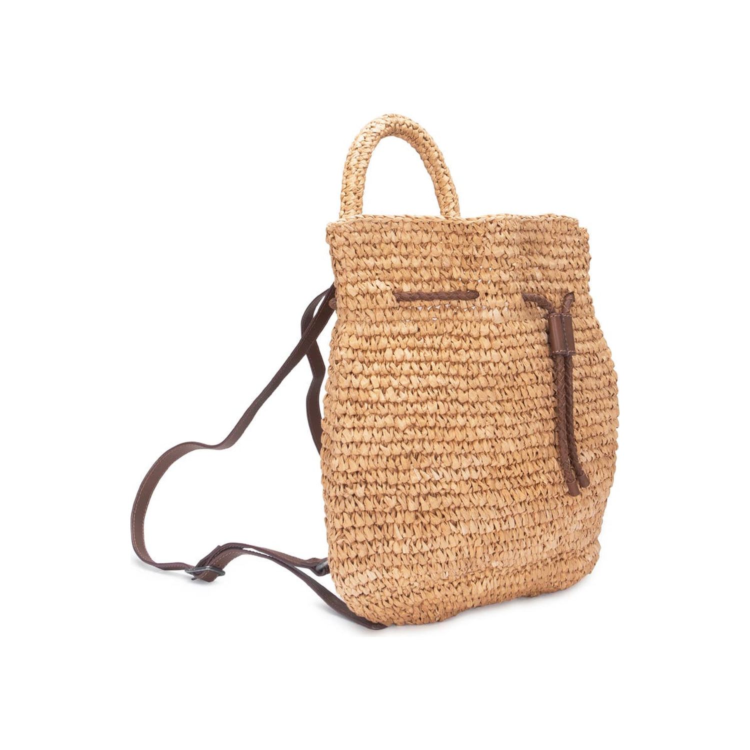 Women’s Drawstring Backpack Faherty - 107 NATURAL