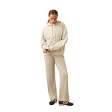 Faherty 02. WOMENS APPAREL - WOMENS HOODIES|SWEATERS - WOMENS PO HOODY Women's High Standard Fleece Hoodie LGH LIGHT GREY HEATHER