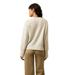 Faherty 02. WOMENS APPAREL - WOMENS HOODIES|SWEATERS - WOMENS PO SWEATERS Women's Jackson Crewneck Sweater GYH ICE GREY HEATHER