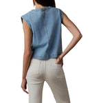 Women’s Solstice Denim Shell Top Faherty