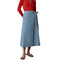 Women’s Solstice Denim Wrap Skirt Faherty - BAA BAY DRIFT