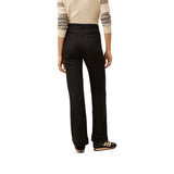 Faherty 02. WOMENS APPAREL - WOMENS PANTS - WOMENS PANTS CASUAL Women's Stretch Terry Patch Pocket Pant OYX ONYX BLACK