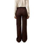 Faherty 02. WOMENS APPAREL - WOMENS PANTS - WOMENS PANTS CASUAL Women's Stretch Terry Patch Pocket Pant NBW NORTHERN BROWN