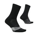 Feetures 06. SOCKS - MENS SOCKS - MENS SOCKS CREW Elite Light Cushion Mini Crew Socks BLACK (S24)