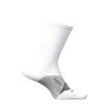Feetures 06. SOCKS - MENS SOCKS - MENS SOCKS CREW Elite Light Cushion Mini Crew Socks WHITE (S24)
