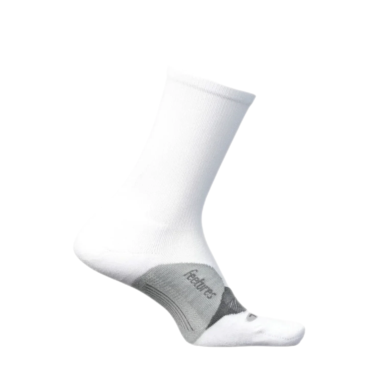 Feetures 19. SOCKS Elite Light Cushion Mini Crew Socks WHITE (S24)