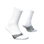 Feetures SOCKS - MENS SOCKS - MENS SOCKS CREW Elite Light Cushion Mini Crew Socks WHITE (S24)