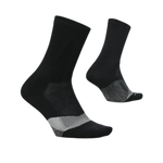 Feetures SOCKS - MENS SOCKS - MENS SOCKS CREW Elite Light Cushion Mini Crew Socks BLACK (S24)