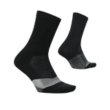 Feetures SOCKS - MENS SOCKS - MENS SOCKS CREW Elite Light Cushion Mini Crew Socks BLACK (S24)