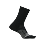 Feetures SOCKS - MENS SOCKS - MENS SOCKS CREW Elite Light Cushion Mini Crew Socks BLACK (S24)