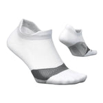 Feetures 06. SOCKS - MENS SOCKS - MENS SOCKS LOW Elite Light Cushion No Show Tab Socks WHITE
