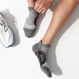 Feetures 06. SOCKS - MENS SOCKS - MENS SOCKS LOW Elite Light Cushion No Show Tab Socks VIRTUAL LILAC