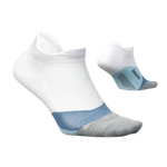 Feetures 06. SOCKS - MENS SOCKS - MENS SOCKS LOW Elite Light Cushion No Show Tab Socks WHITE SKY