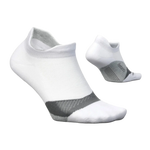 Feetures 06. SOCKS - MENS SOCKS - MENS SOCKS LOW Elite Light Cushion No Show Tab Socks WHITE