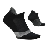 Feetures 06. SOCKS - MENS SOCKS - MENS SOCKS LOW Elite Light Cushion No Show Tab Socks BLACK (S24)