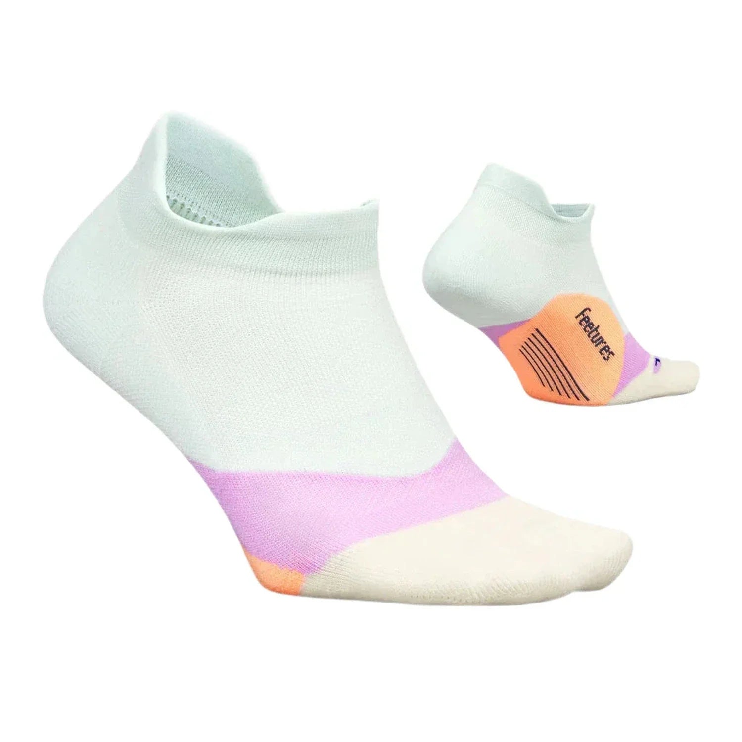 Feetures 06. SOCKS - MENS SOCKS - MENS SOCKS LOW Elite Light Cushion No Show Tab Socks CRISP MINT