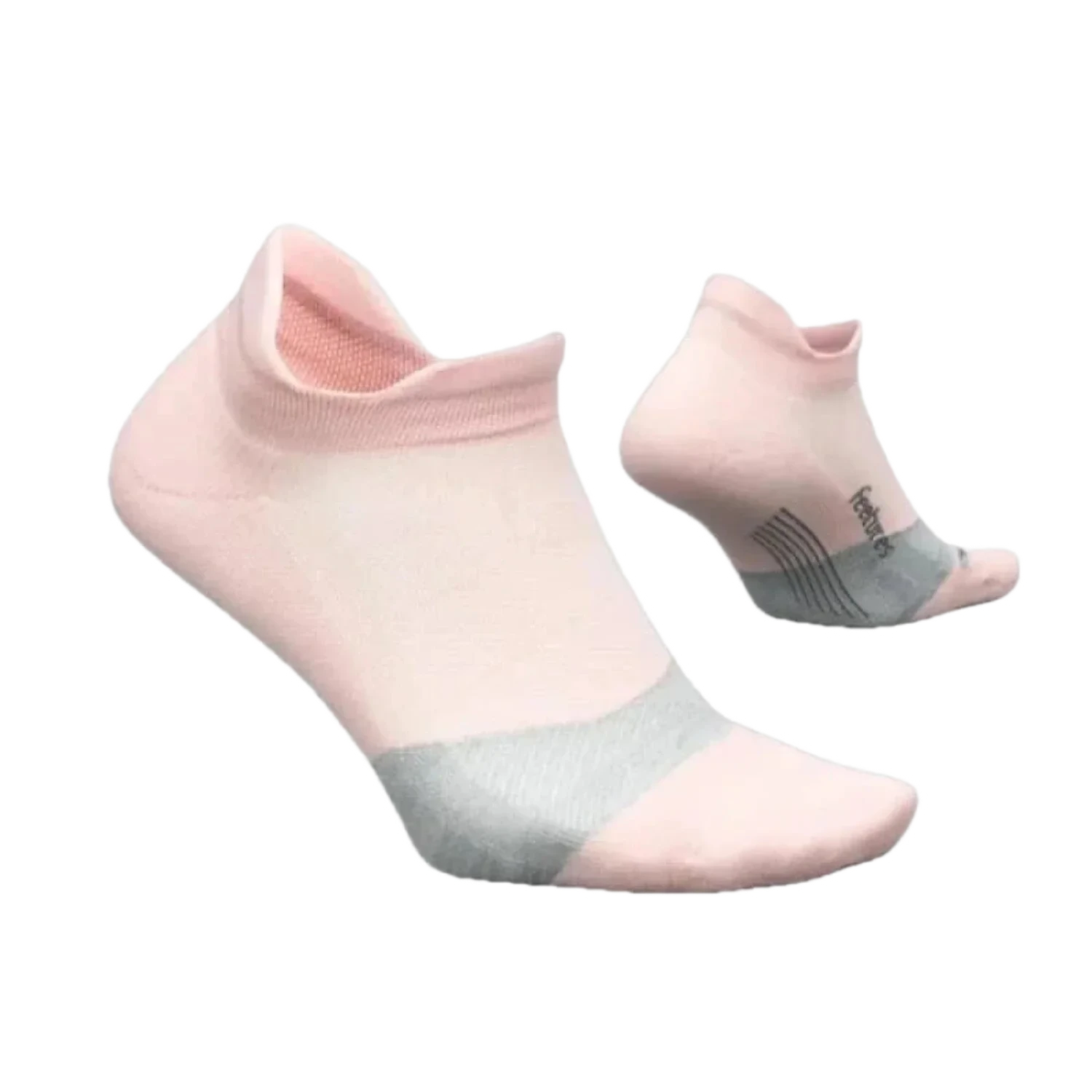 Feetures 06. SOCKS - MENS SOCKS - MENS SOCKS LOW Elite Light Cushion No Show Tab Socks PROPULSION PINK