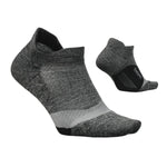 Feetures 06. SOCKS - MENS SOCKS - MENS SOCKS LOW Elite Light Cushion No Show Tab Socks GRAY