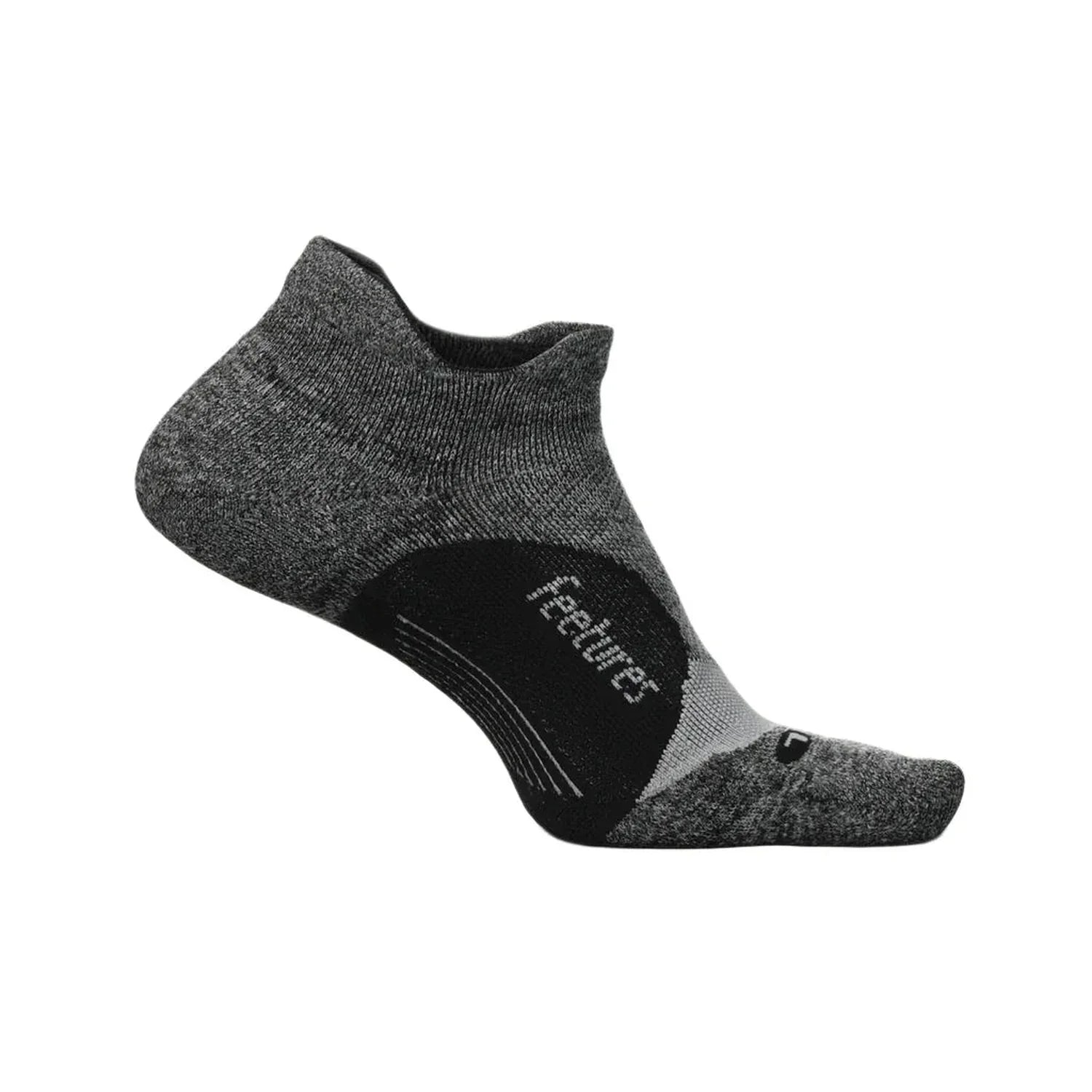 Feetures 06. SOCKS - MENS SOCKS - MENS SOCKS LOW Elite Light Cushion No Show Tab Socks GRAY