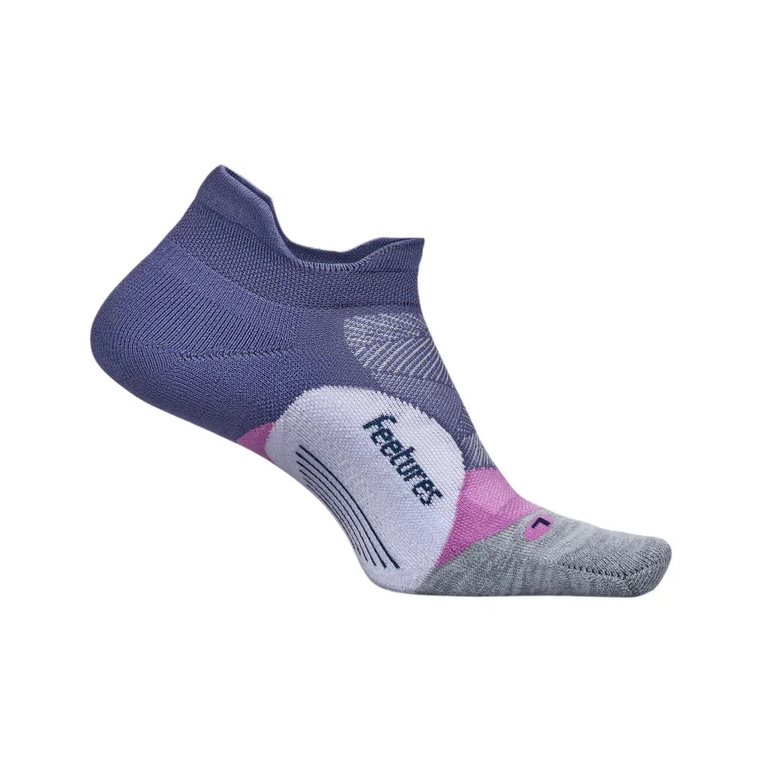 Feetures 06. SOCKS - MENS SOCKS - MENS SOCKS LOW Elite Light Cushion No Show Tab Socks FUTURE DUSK