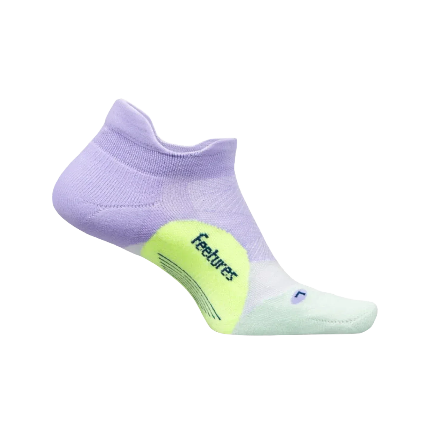 Feetures 06. SOCKS - MENS SOCKS - MENS SOCKS LOW Elite Light Cushion No Show Tab Socks LAVENDER RUSH