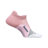 Feetures 06. SOCKS - MENS SOCKS - MENS SOCKS LOW Elite Light Cushion No Show Tab Socks PINK ORCHARD