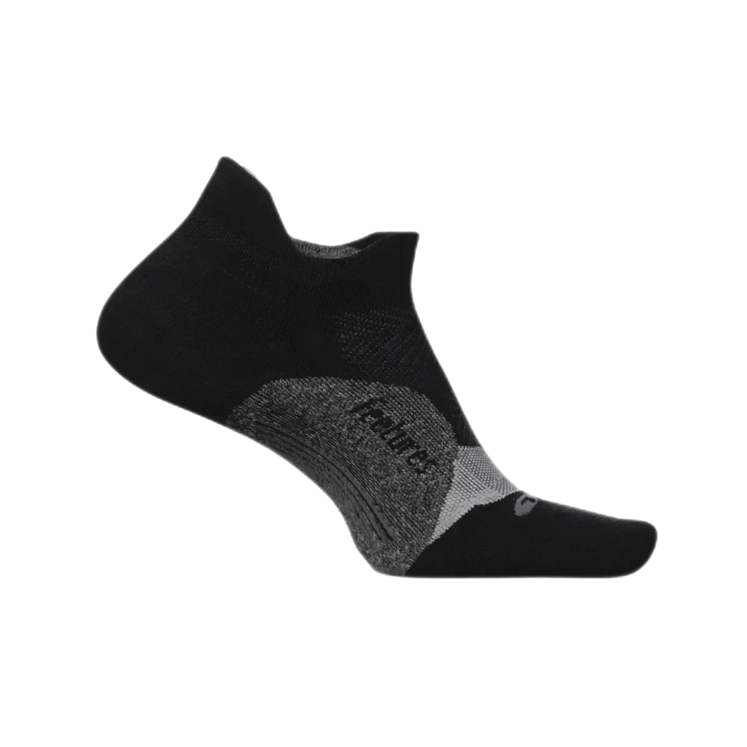 Feetures 19. SOCKS Elite Light Cushion No Show Tab Socks BLACK (S24)