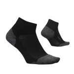 Feetures 06. SOCKS - MENS SOCKS - MENS SOCKS CREW Elite Max Cushion Low Cut Socks BLACK